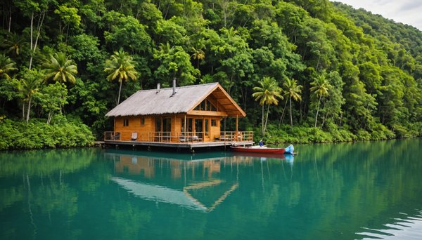 les meilleures destinations ecotouristiques à découvrir en gîte flottant