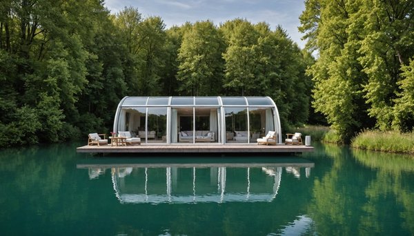 gîtes flottants en france : une expérience de séjour unique entre luxe et nature