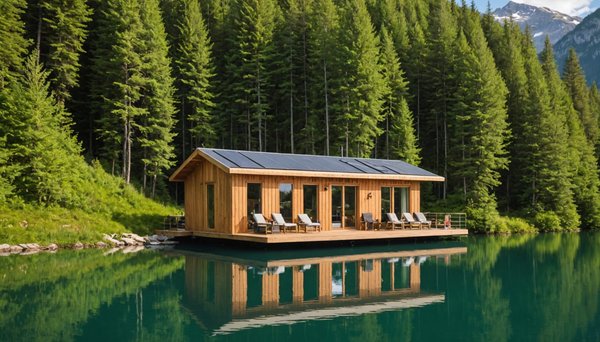 gîtes flottants : vivre une expérience d'hébergement unique en pleine nature
